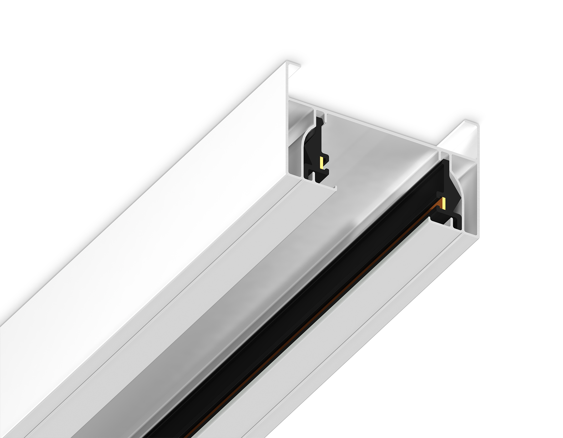 Шинопровод накладной однофазный 1m Standard system 220V Plus GL7101 WH белый IP20 Standard 220V NEW 1000*32.5*19.8 Ambrella Light 2