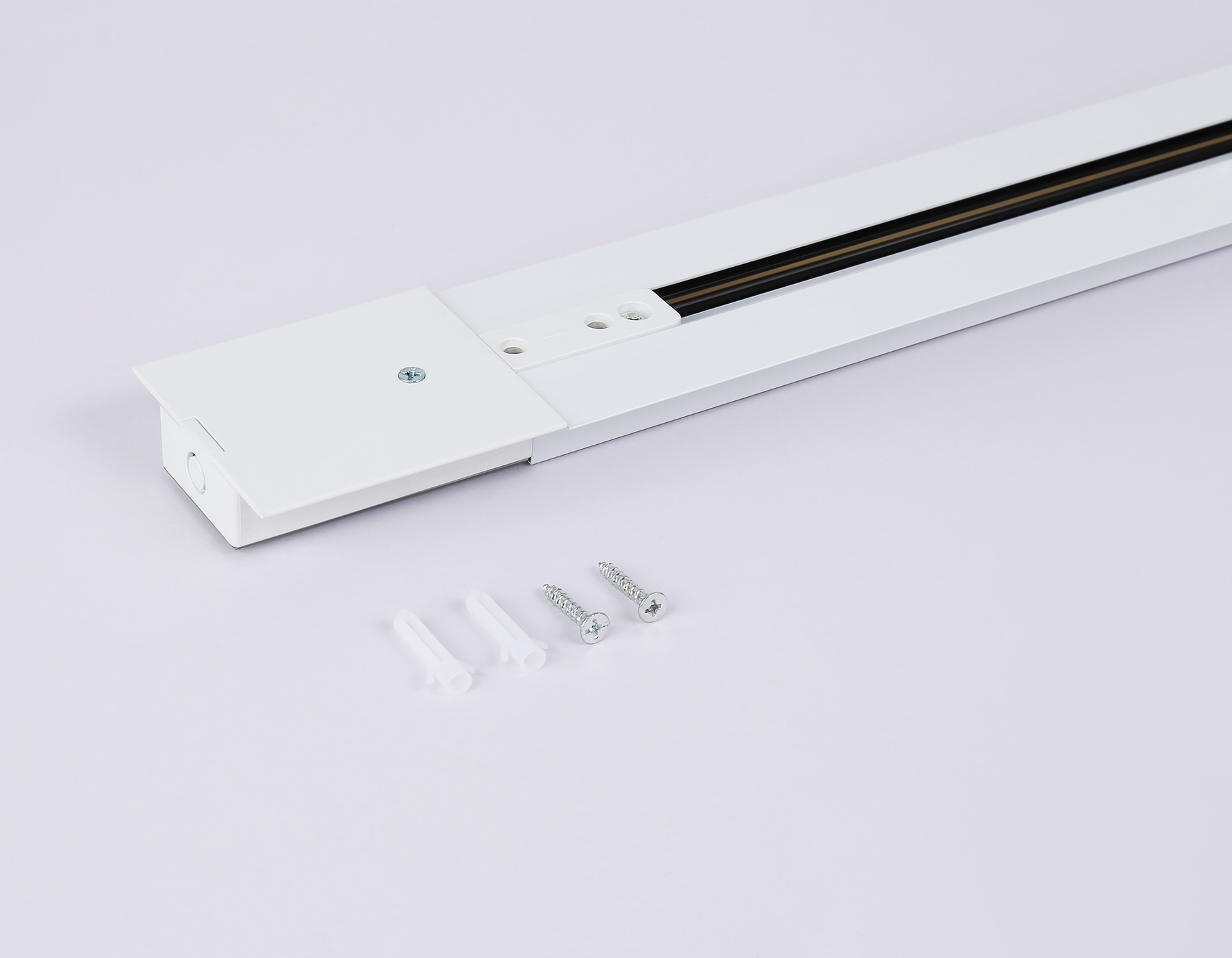 Шинопровод встраиваемый однофазный 1m Standard system 220V Plus GL7121 WH белый IP20 Standard 220V NEW 1000*58.6*18 Ambrella Light 10