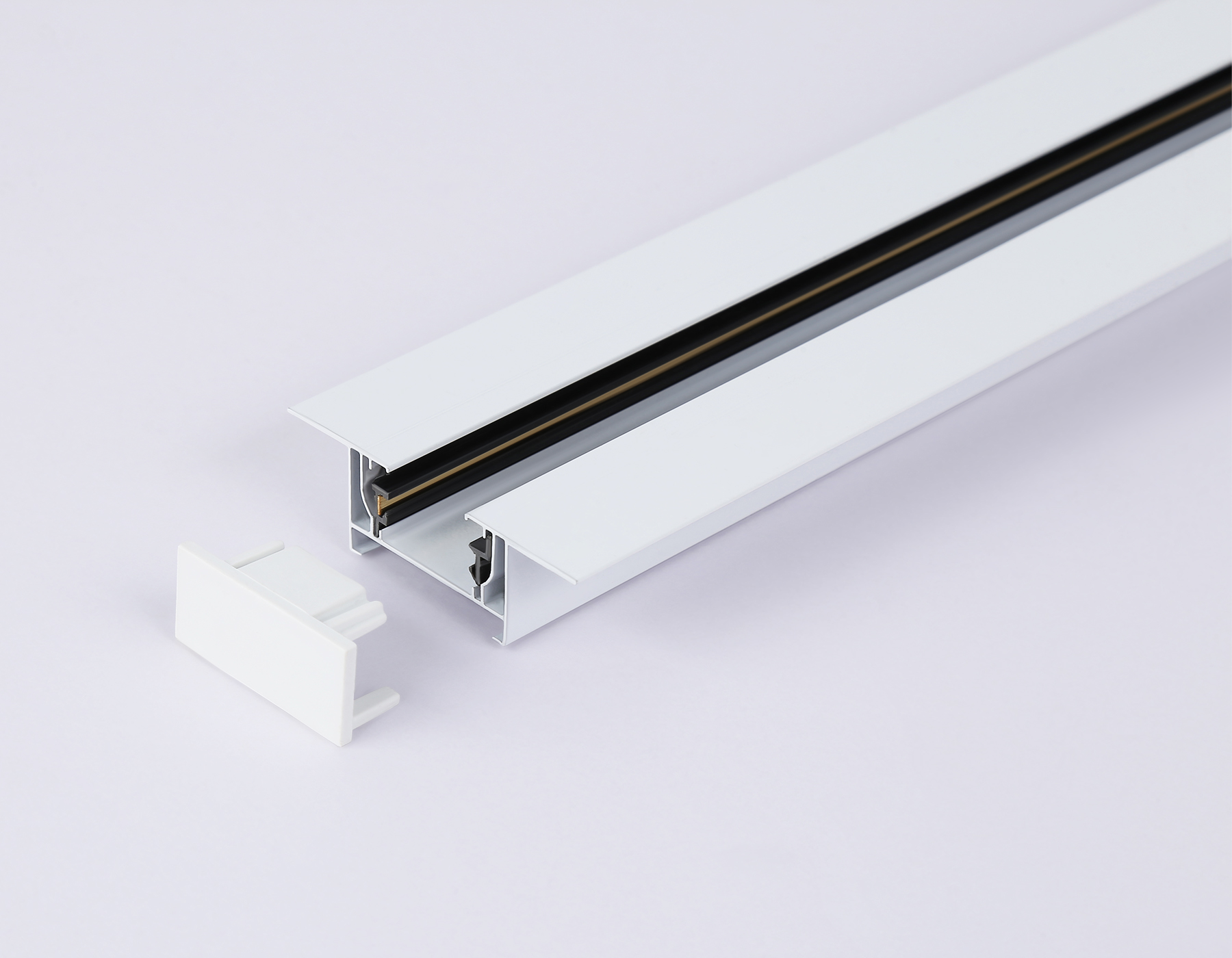 Шинопровод встраиваемый однофазный 1m Standard system 220V Plus GL7121 WH белый IP20 Standard 220V NEW 1000*58.6*18 Ambrella Light 11