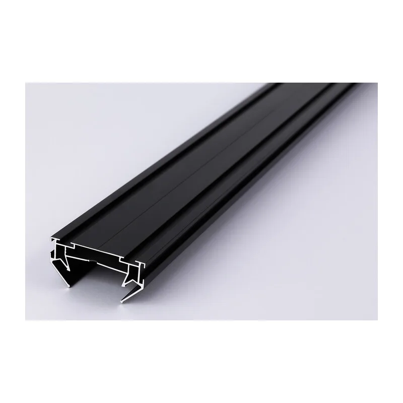 Профиль в натяжной потолок для шинопровода Standard PRO 220В черный 3м GL7132 BK черный матовый корпус в натяжной потолок Standard 220V NEW 3000*62*30 Ambrella Light 5