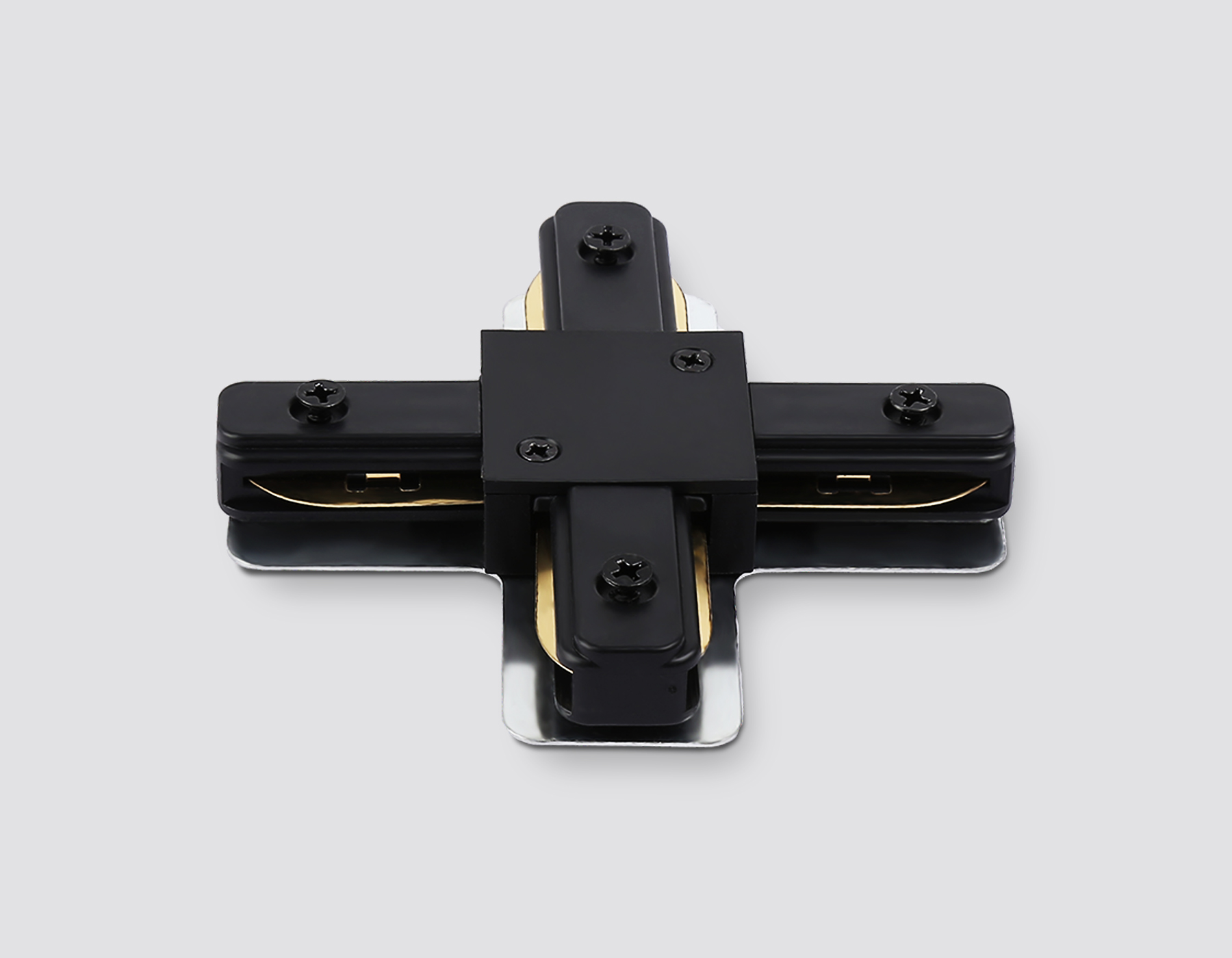 Коннектор Х-образный для однофазного шинопровода Standard 220V Plus GL7172 BK черный матовый коннектор Х-образный для однофазного шинопровода Standard 220V NEW 105*105*20 Ambrella Light 7