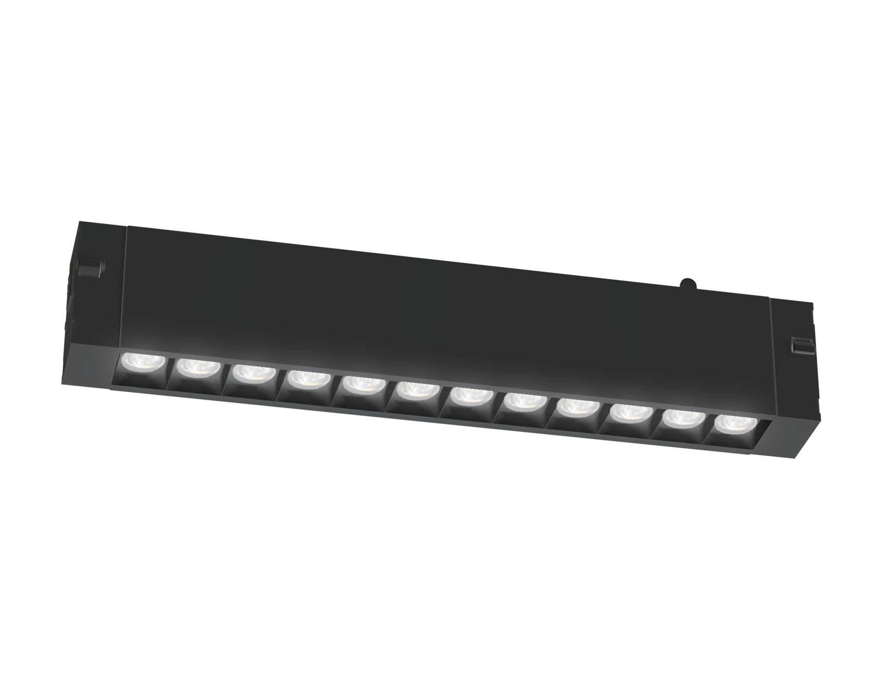 Трековый линейный светильник SMART 3000-6000K 9W 24° GL8075 BK черный IP20 9W 3000-6000K 220V 24° 220*25*41 Ambrella Light 5