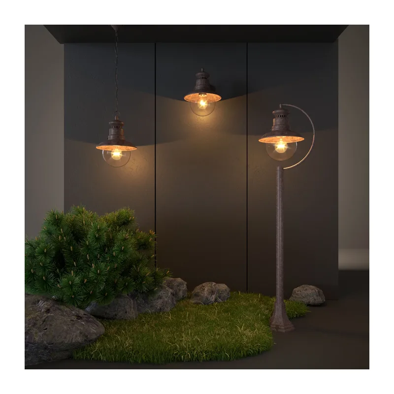 Уличный настенный светильник Talli D IP44 GL 3002D черный Elektrostandard 4