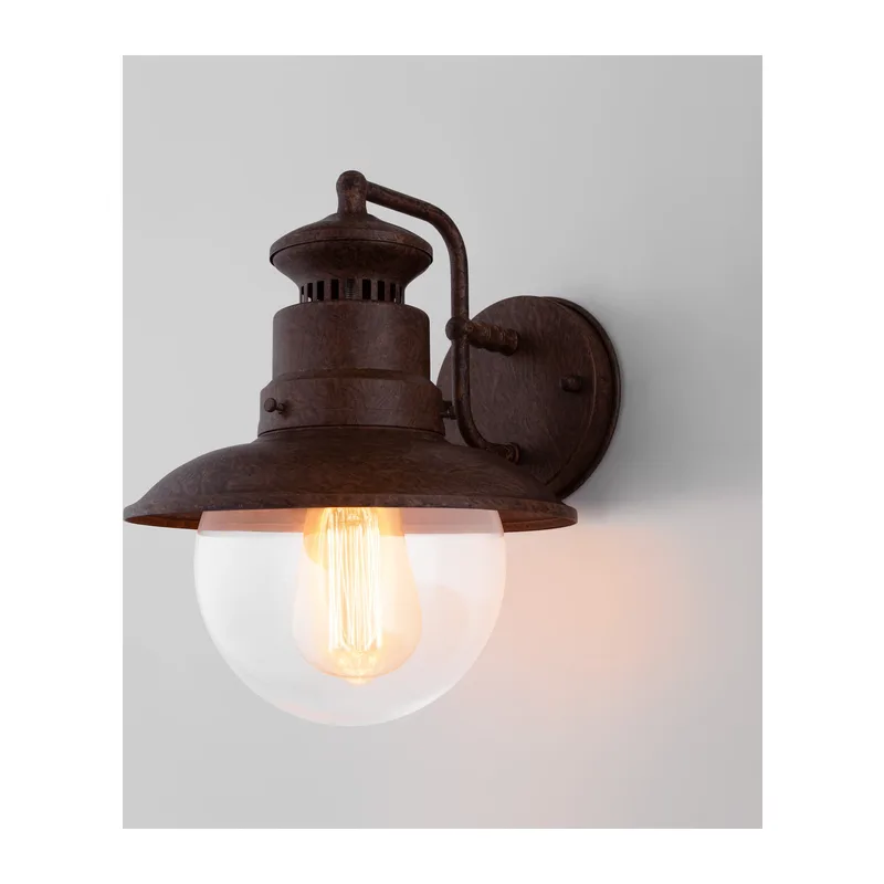 Уличный настенный светильник Talli D IP44 GL 3002D черный Elektrostandard