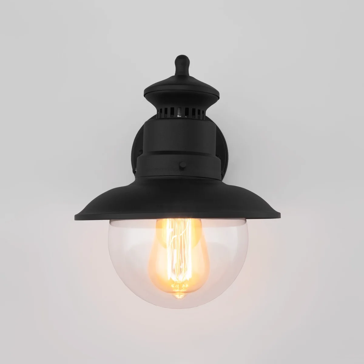 Уличный настенный светильник Talli D IP44 GL 3002D черный Elektrostandard 2