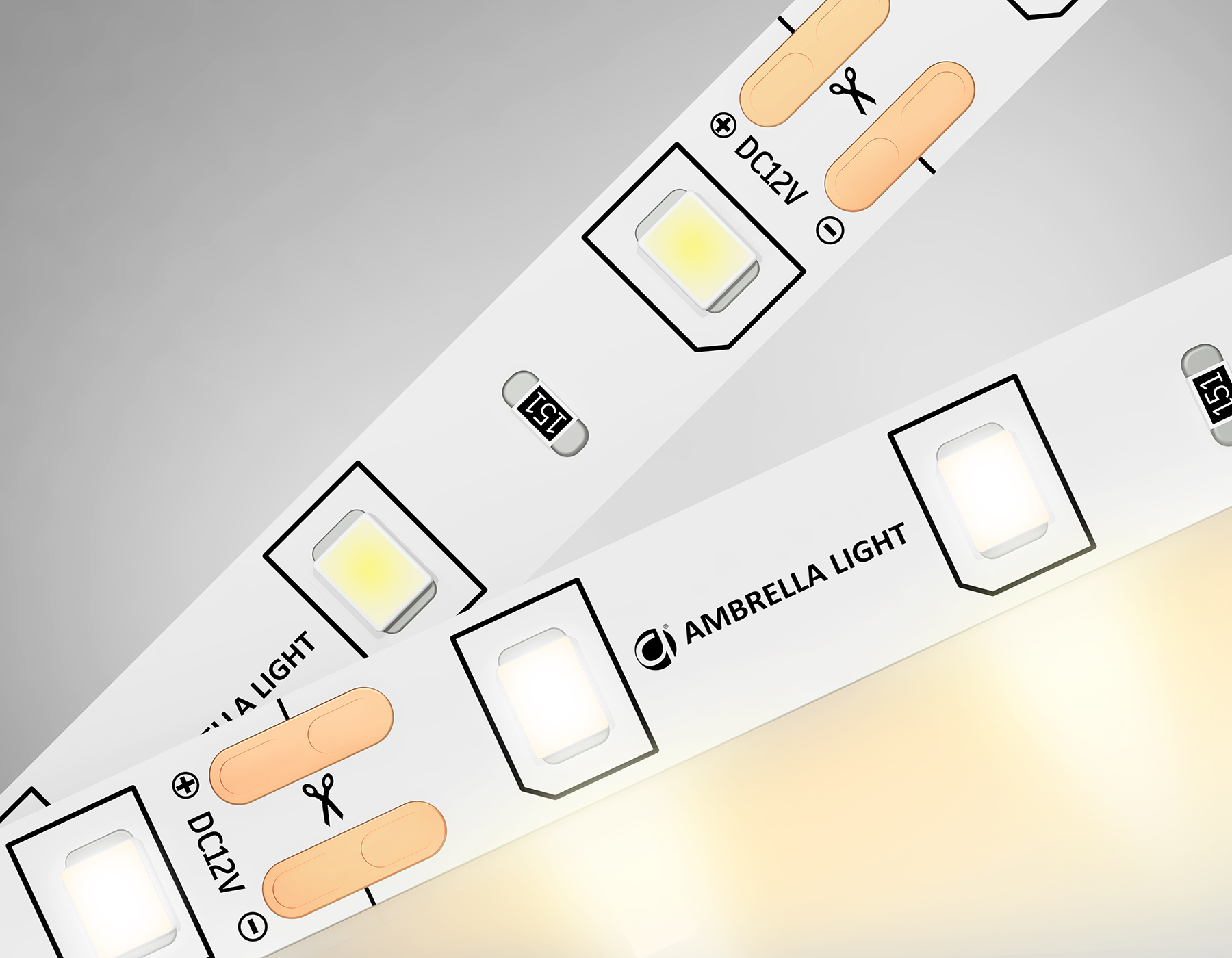 Светодиодная лента Ambrella Light GS1001 2835 60Led /4.8W m/ 12V IP20 3000K 5m /кратность резки 50mm GS1001 2835 60Led/ 4.8W m/ 12V IP20 3000K/ 5000*8*1.2mm (2 конт.) Ambrella Light 10