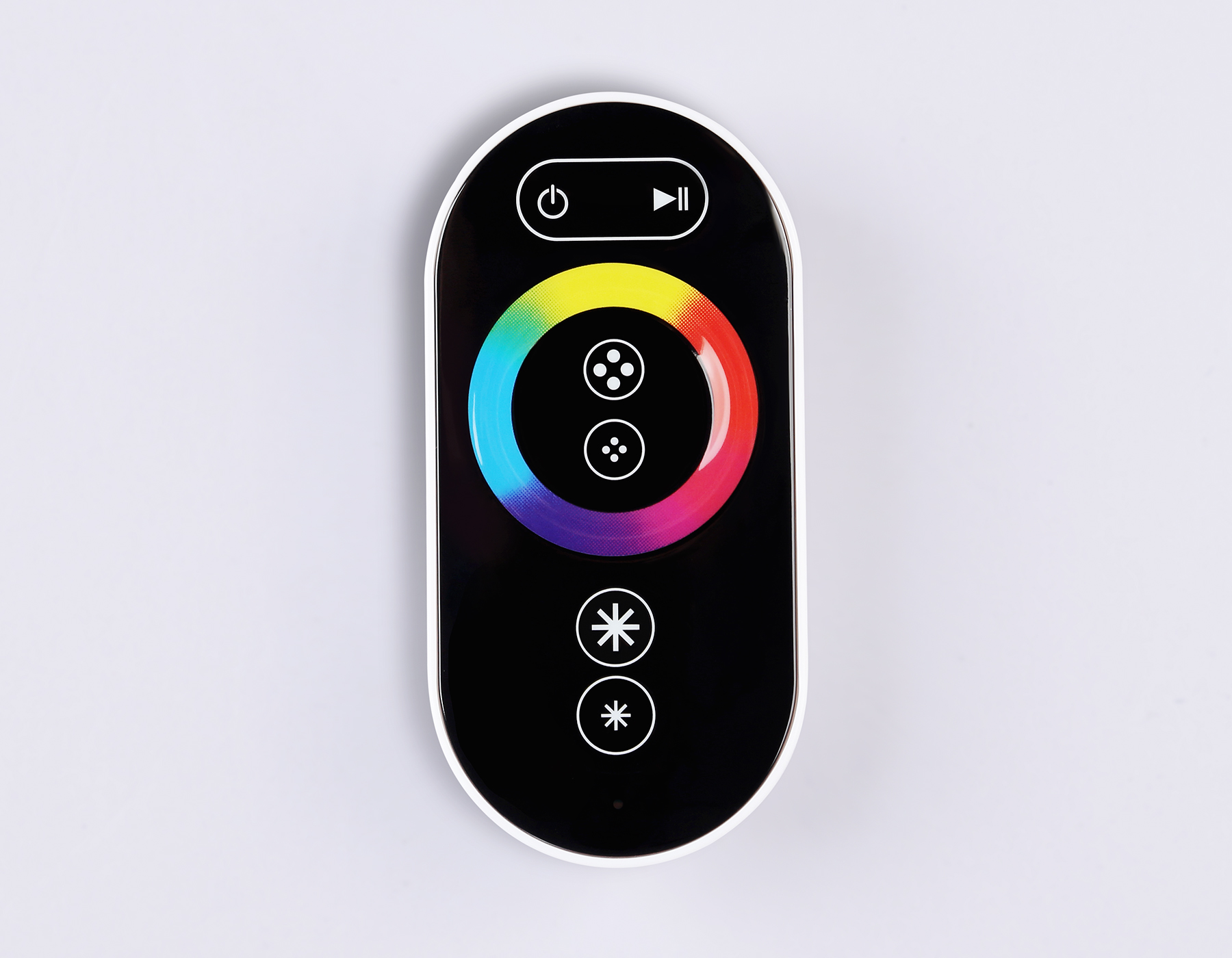 Контроллер для светодиодных лент RGB с сенсорным радио пультом 2.4G 24A 12V 288W/ 24V 576W GS11401 GS11401 контроллер RGB 24A 12V 288W/ 24V 576W (ПДУ Радио 2.4G AAA) Ambrella Light 7