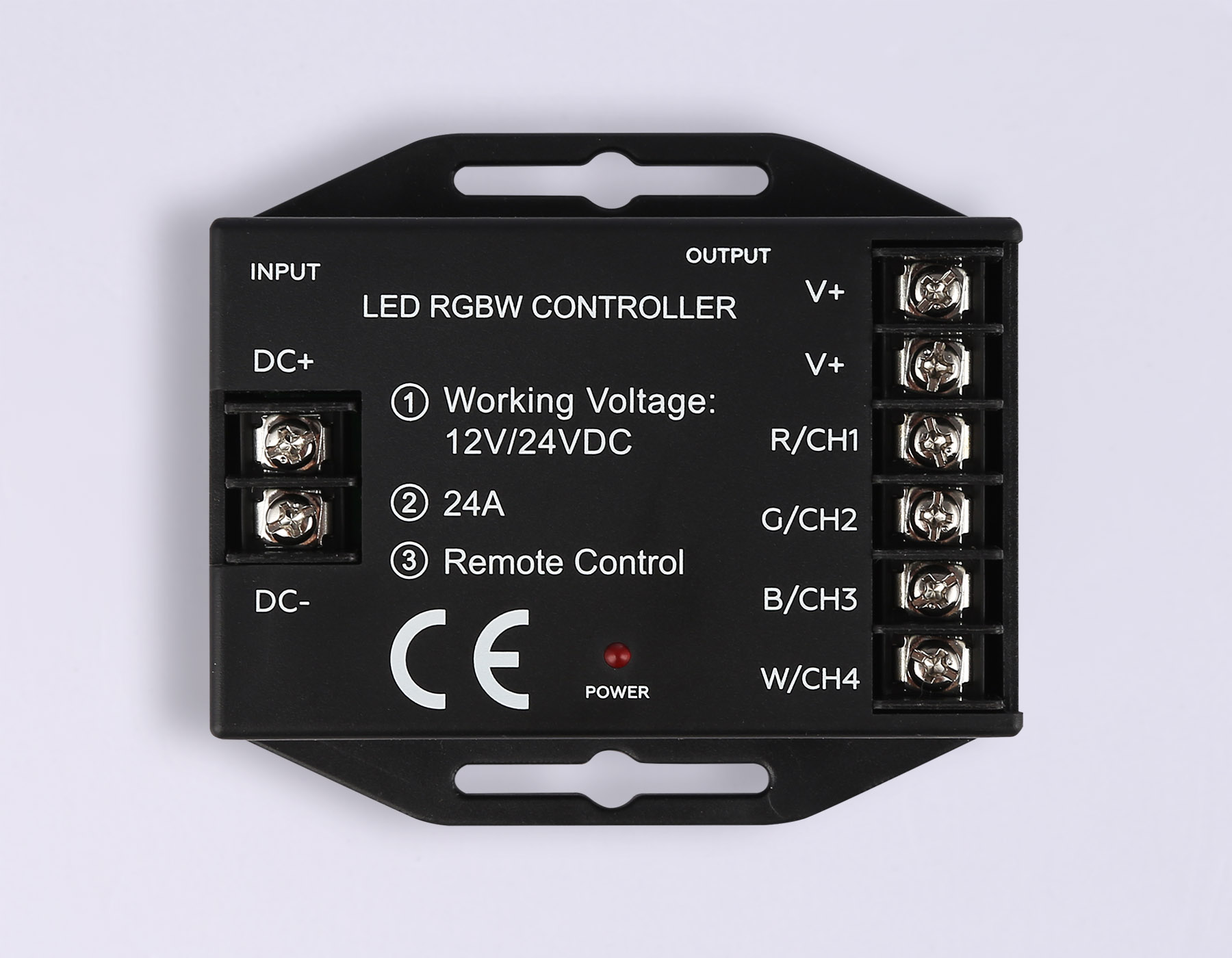 Контроллер для светодиодных лент RGBW с сенсорным радио пультом 2.4G GS11461 GS11461 контроллер RGBW 24A 12V 288W/ 24V 576W (ПДУ Радио 2.4G AAA) Ambrella Light 7