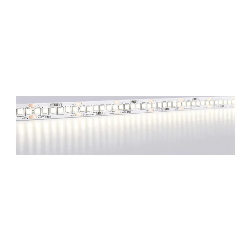 Светодиодная лента 12В 2835 240Led 19.2Вт/м 4500K IP20 5м GS1502 2835 240Led/ 19.2W m/ 12V IP20 4500K/ 5000*10*1.2mm (2 конт.) Ambrella Light 9