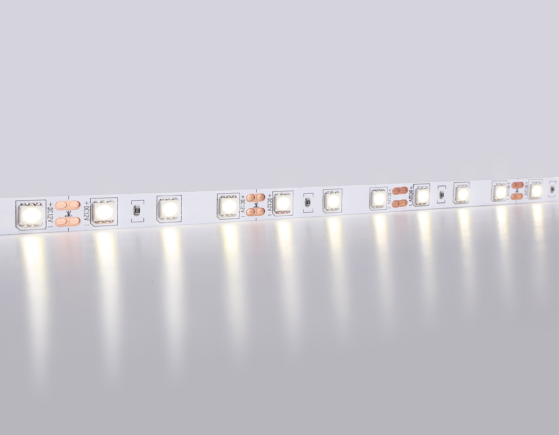 Светодиодная лента Ambrella Light GS2002 5050 60Led /14.4W m/ 12V IP20 4500K 5m GS2002 5050 60Led/ 14.4W m/ 12V IP20 4500K/ 5000*10*1.87mm (2 конт.) Ambrella Light 11