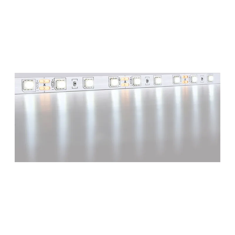 Светодиодная лента 12В 5050 60Led 14.4Вт/м 6500K IP20 5м GS2003 5050 60Led/ 14.4W m/ 12V IP20 6500K/ 5000*10*1.87mm (2 конт.) Ambrella Light 10