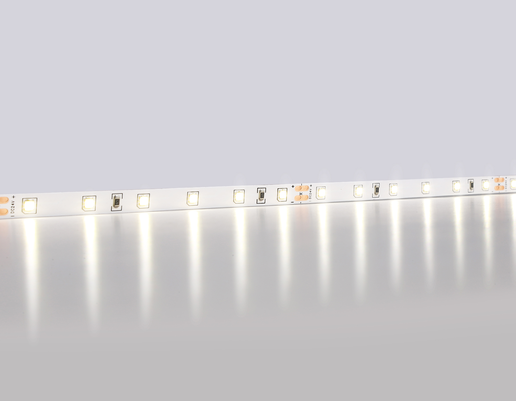 Светодиодная лента Ambrella Light GS3002 2835 60Led /6W m/ 24V IP20 4500K 5m GS3002 2835 60Led/ 6W m/ 24V IP20 4500K/ 5000*8*1.2mm (2 конт.) Ambrella Light 11