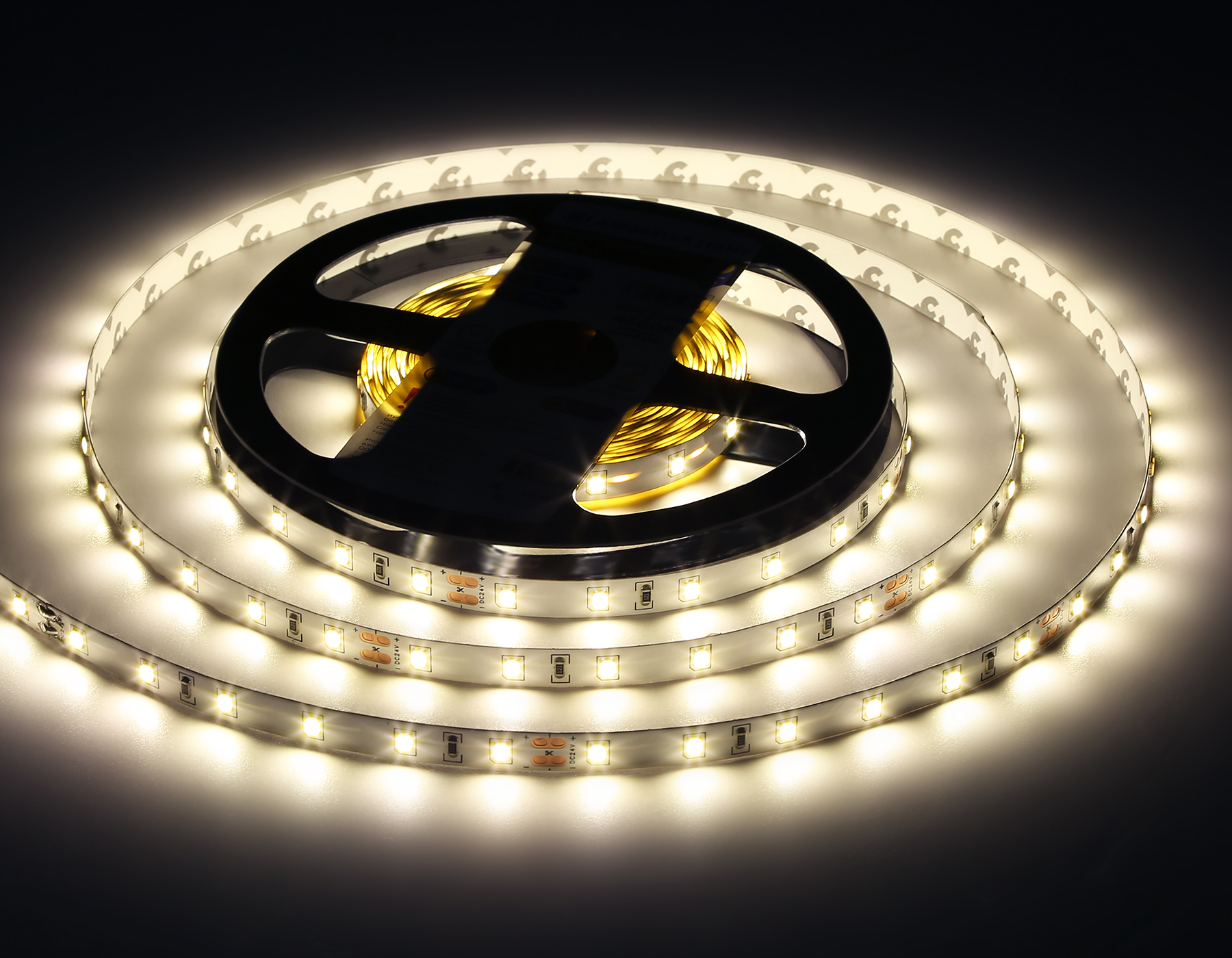 Светодиодная лента Ambrella Light GS3002 2835 60Led /6W m/ 24V IP20 4500K 5m GS3002 2835 60Led/ 6W m/ 24V IP20 4500K/ 5000*8*1.2mm (2 конт.) Ambrella Light 17