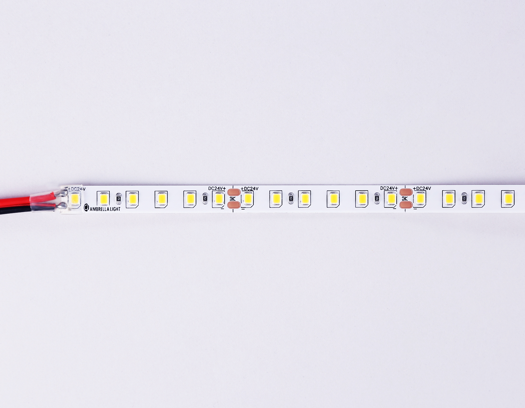 Светодиодная лента Ambrella Light GS3101 2835 120Led /10W m/ 24V IP20 3000K 5m GS3101 2835 120Led/ 10W m/ 24V IP20 3000K/ 5000*8*1.2mm (2 конт.) Ambrella Light 13