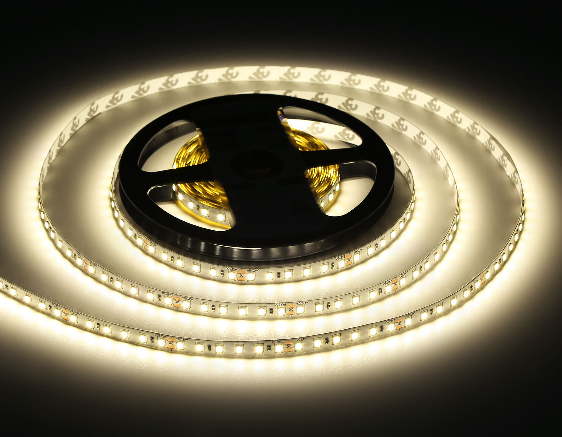 Светодиодная лента Ambrella Light GS3102 2835 120Led /10W m/ 24V IP20 4500K 5m GS3102 2835 120Led/ 10W m/ 24V IP20 4500K/ 5000*8*1.2mm (2 конт.) Ambrella Light 17
