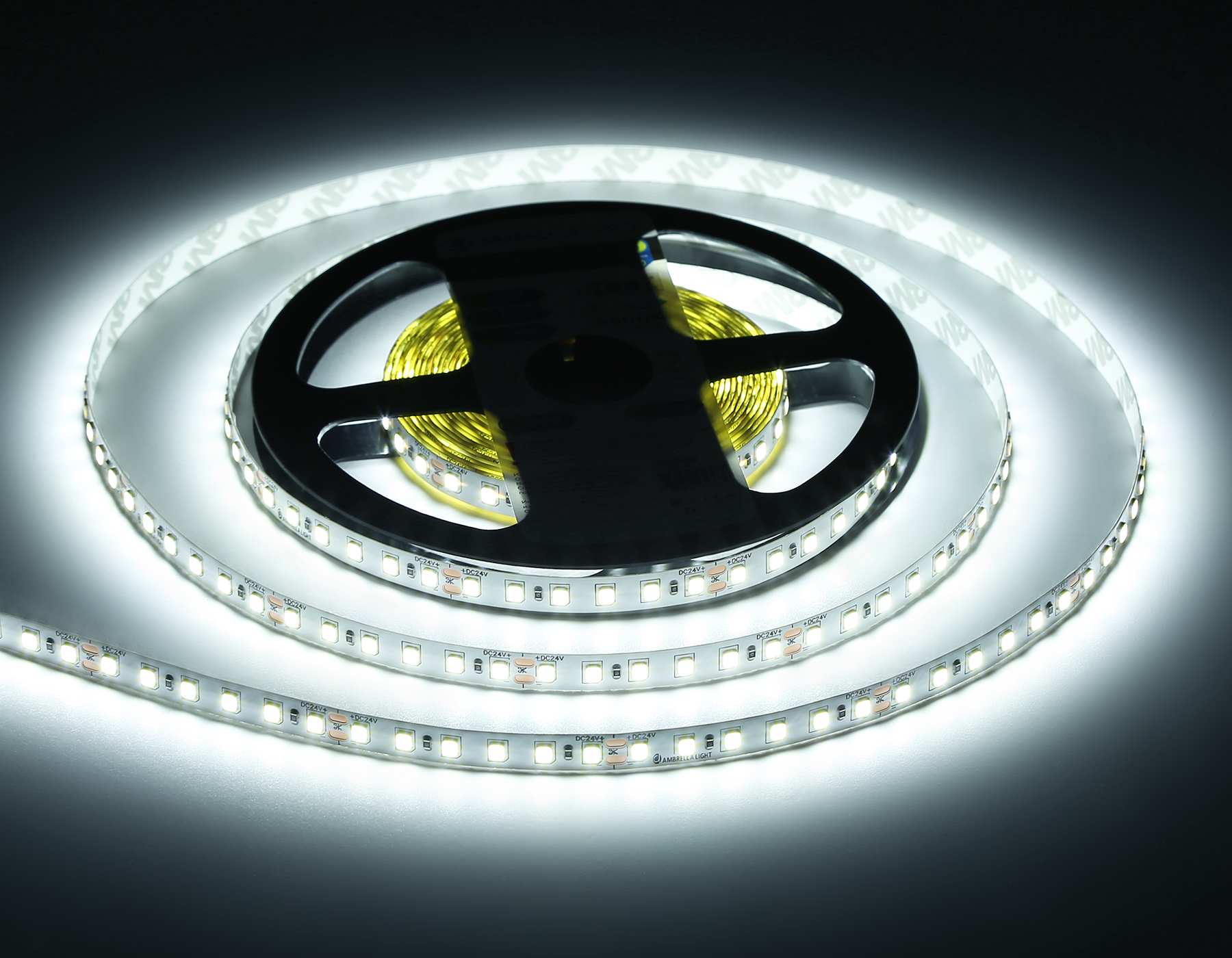 Светодиодная лента Ambrella Light GS3103 2835 120Led /10W m/ 24V IP20 6500K 5m GS3103 2835 120Led/ 10W m/ 24V IP20 6500K/ 5000*8*1.2mm (2 конт.) Ambrella Light 17