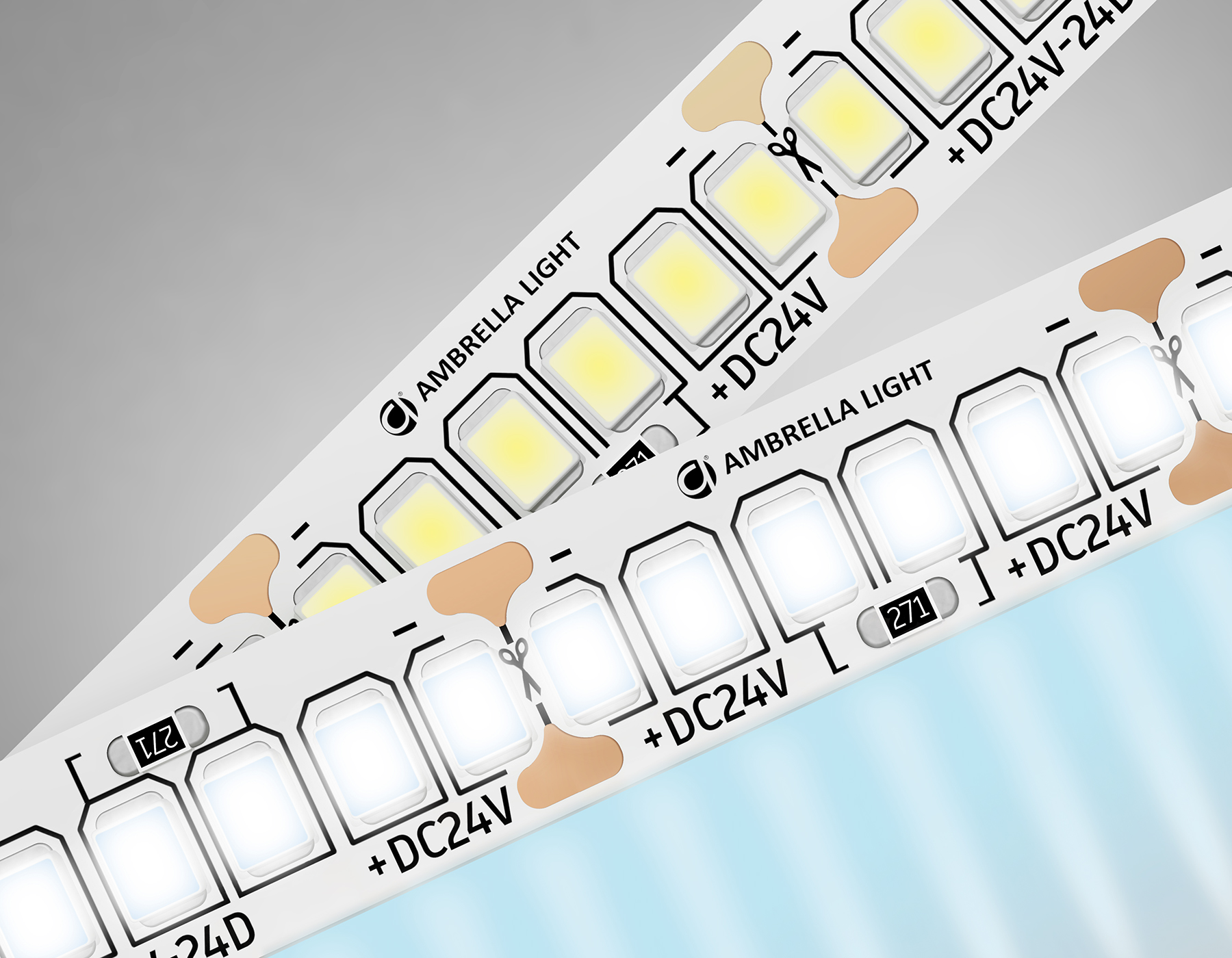 Светодиодная лента Ambrella Light GS3503 2835 240Led /22W m/ 24V IP20 6500K 5m GS3503 2835 240Led /22W m/ 24V IP20 6500K/ 5000*10*1.2mm (2 конт.) Ambrella Light 10