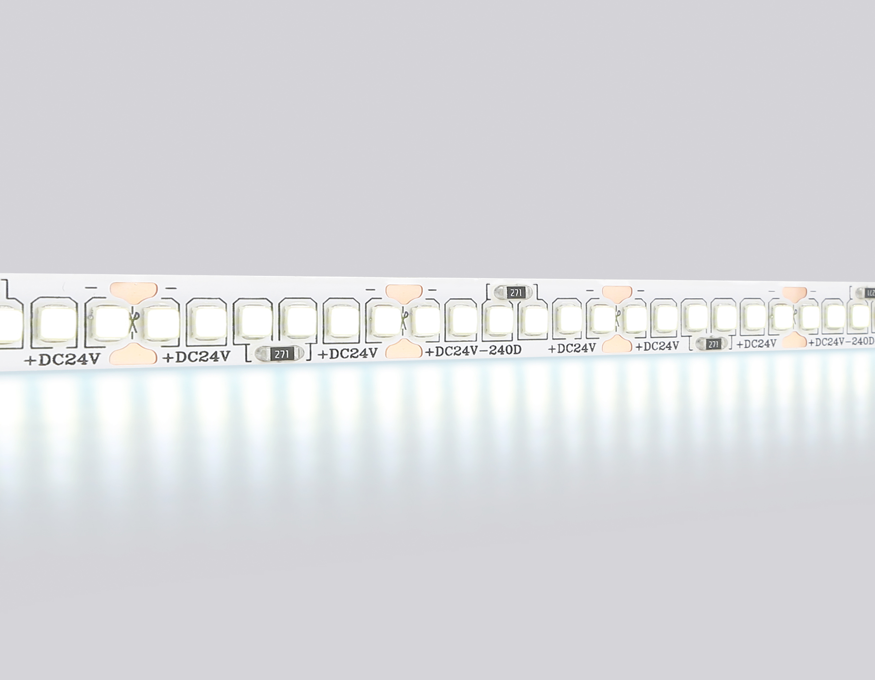 Светодиодная лента Ambrella Light GS3503 2835 240Led /22W m/ 24V IP20 6500K 5m GS3503 2835 240Led /22W m/ 24V IP20 6500K/ 5000*10*1.2mm (2 конт.) Ambrella Light 11