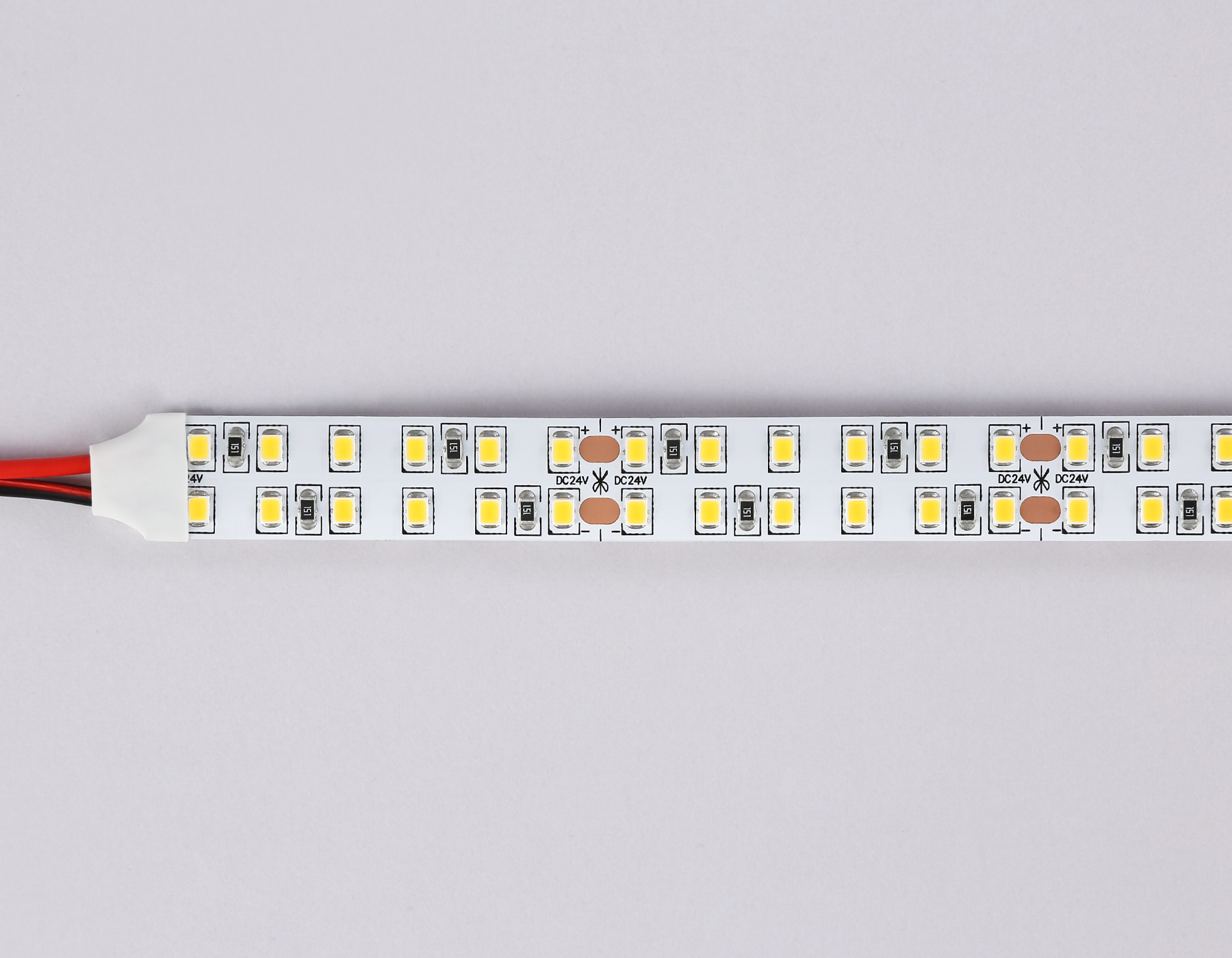 Светодиодная лента двухрядная Ambrella Light GS3701 2835 240Led /24W m/ 24V IP20 3000K 5m GS3701 2835 240Led /24W m/ 24V IP20 3000K/ 5000*14*1.2mm (2 конт.) Ambrella Light 13