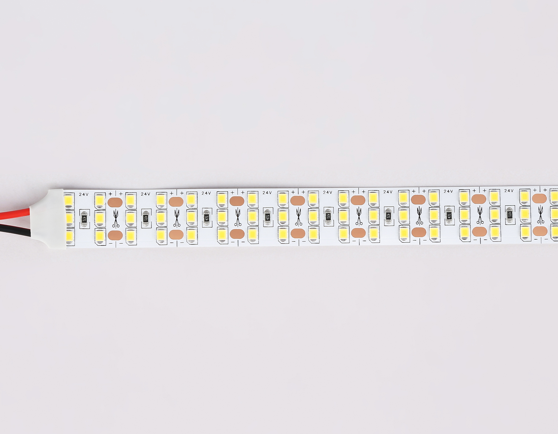 Светодиодная лента трехрядная Ambrella Light GS3902 2835 324Led /26W m/ 24V IP20 4500K 5m GS3902 2835 324Led/ 26W m/ 24V IP20 4500K/ 5000*18*1.2mm (2 конт.) Ambrella Light 13