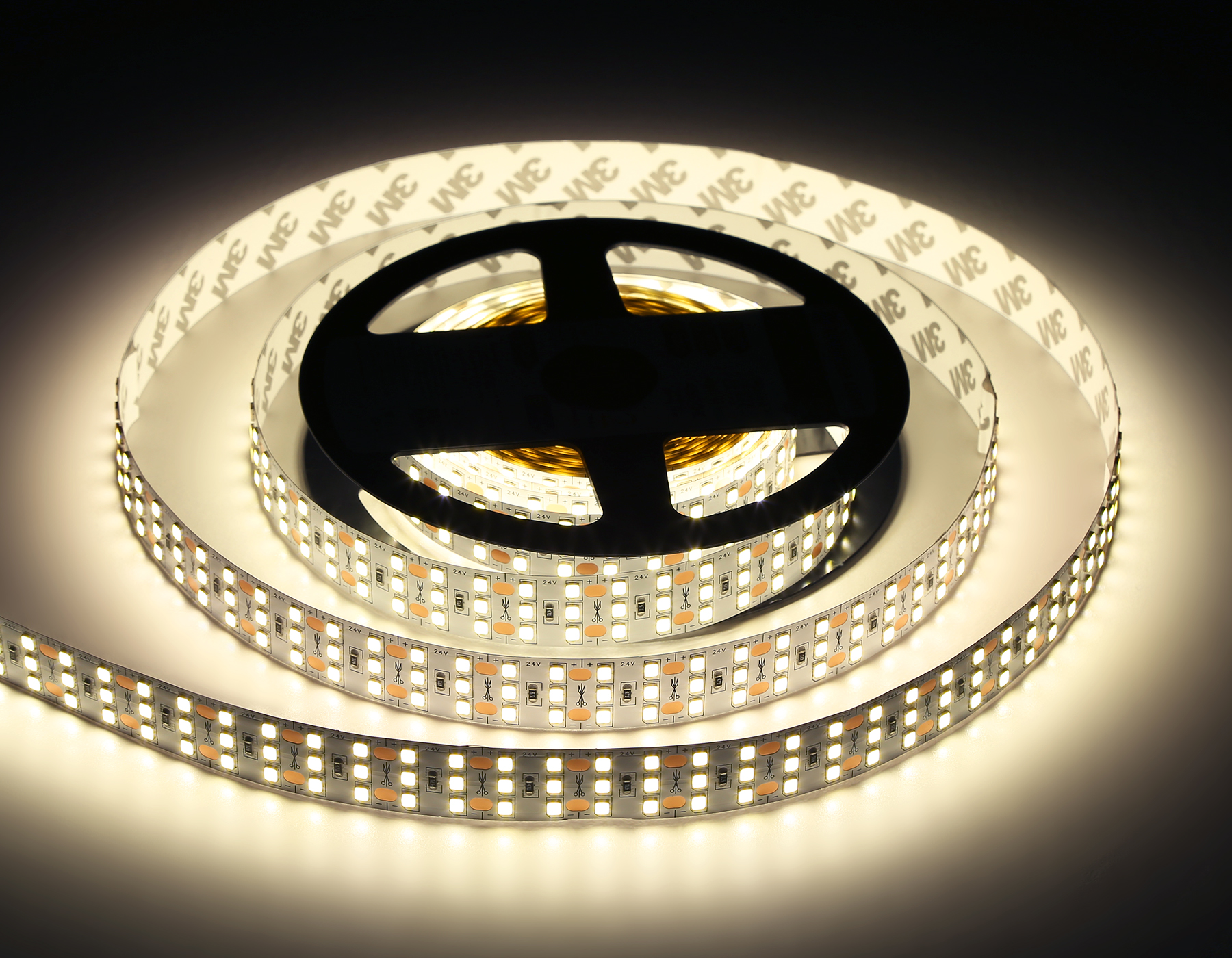 Светодиодная лента трехрядная Ambrella Light GS3902 2835 324Led /26W m/ 24V IP20 4500K 5m GS3902 2835 324Led/ 26W m/ 24V IP20 4500K/ 5000*18*1.2mm (2 конт.) Ambrella Light 17