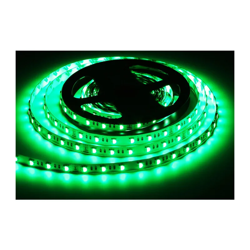 Светодиодная лента 24В 5050 60Led 10Вт/м Цветная RGB+W 4500K IP20 5м GS4402 5050 60Led /10W m/ 24V IP20 RGBW+4500K/ 5000*10*1.87mm (5 конт.) Ambrella Light 9