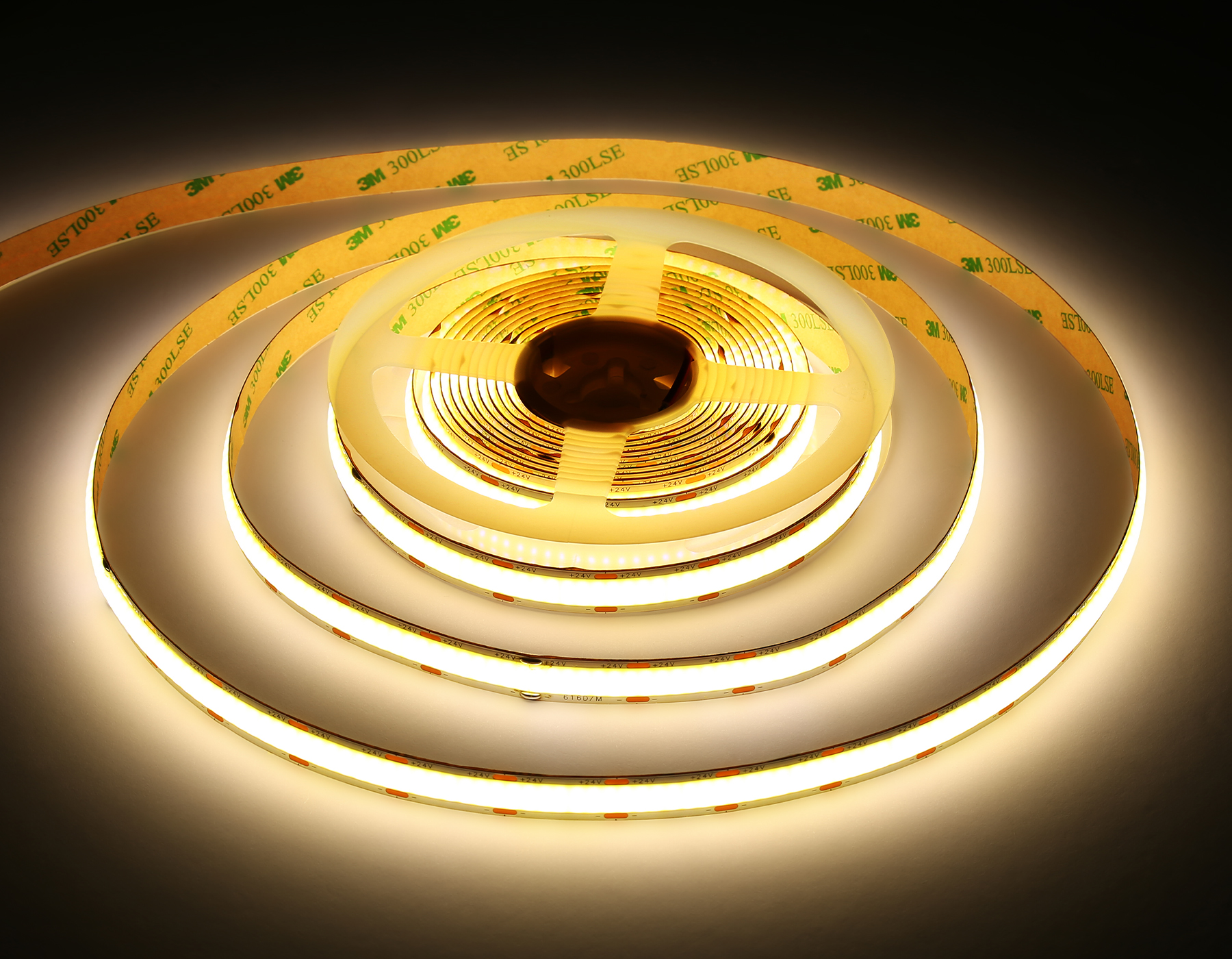 Светодиодная лента Ambrella Light GS4802 COB 616Led/19W m/ 24V IP20 4500K/ 5m*12mm*2mm (2 конт.) GS4802 COB 616Led/19W m/ 24V IP20 4500K/ 5m*12mm*2mm (2 конт.) Ambrella Light 10