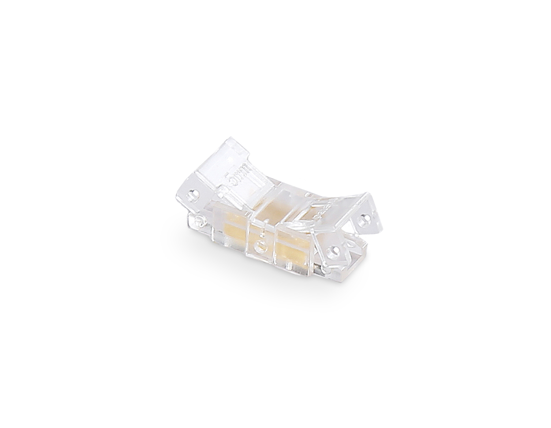 Соединитель прямой COB 12/24V для лент 5mm GS6341 (2 конт.) (10шт. в комплекте) GS6341 Соединитель прямой COB 12/24V для лент 5mm (2 конт.) (10шт) Ambrella Light 5