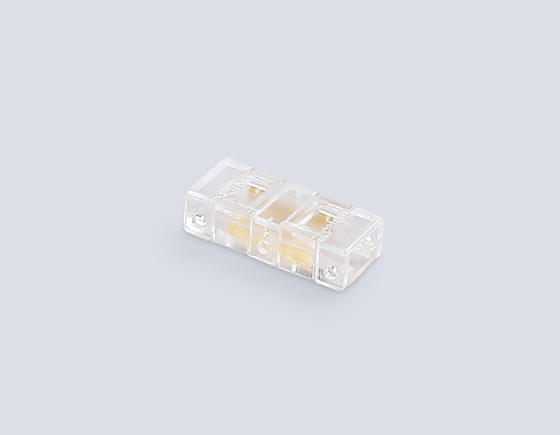 Соединитель прямой COB 12/24V для лент 5mm GS6341 (2 конт.) (10шт. в комплекте) GS6341 Соединитель прямой COB 12/24V для лент 5mm (2 конт.) (10шт) Ambrella Light 6