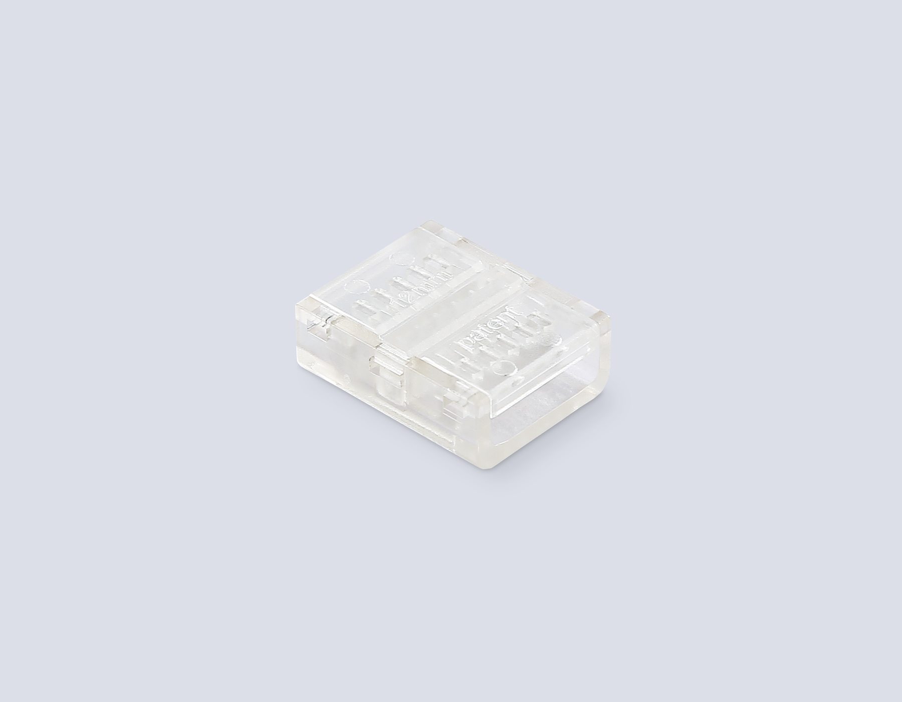 Соединитель прямой COB 12/24V для лент 12mm GS6362 (2 конт.) (10шт. в комплекте) GS6362 Соединитель прямой COB 12/24V для лент 12mm (2 конт.) (10шт) Ambrella Light 6