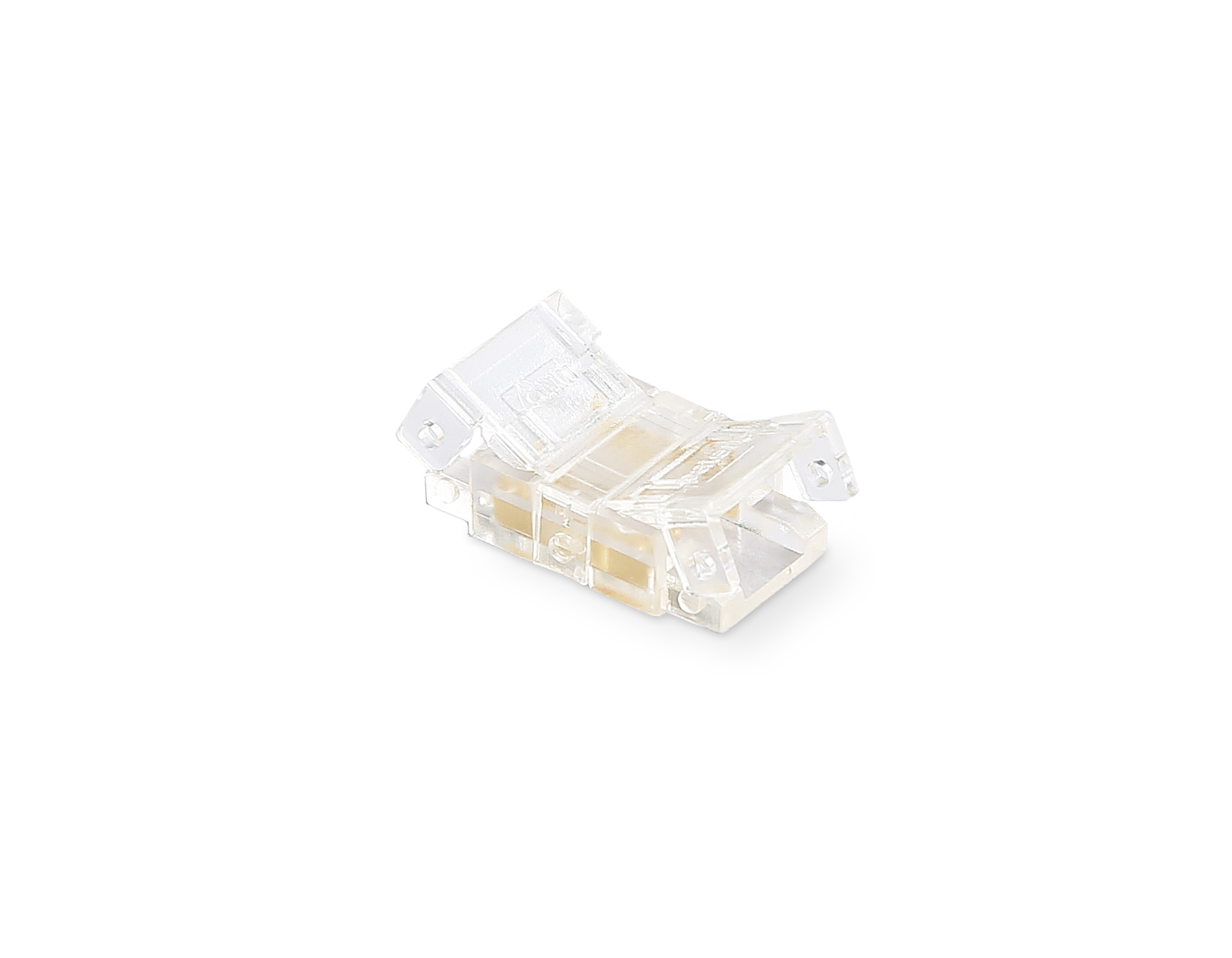 Соединитель прямой COB CCT 12/24V для лент 8mm GS6366 (3 конт.) (10шт. в комплекте) GS6366 Соединитель прямой COB CCT 12/24V для лент 8mm (3 конт.) (10шт) Ambrella Light 5