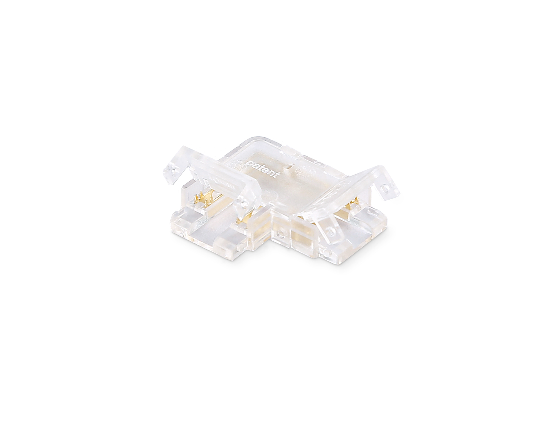 Соединитель угловой COB RGB 12/24V для лент 10mm GS6891 (4 конт.) (10шт. в комплекте) GS6891 Соединитель угловой COB RGB 12/24V для лент 10mm (4 конт.) (10шт) Ambrella Light 5