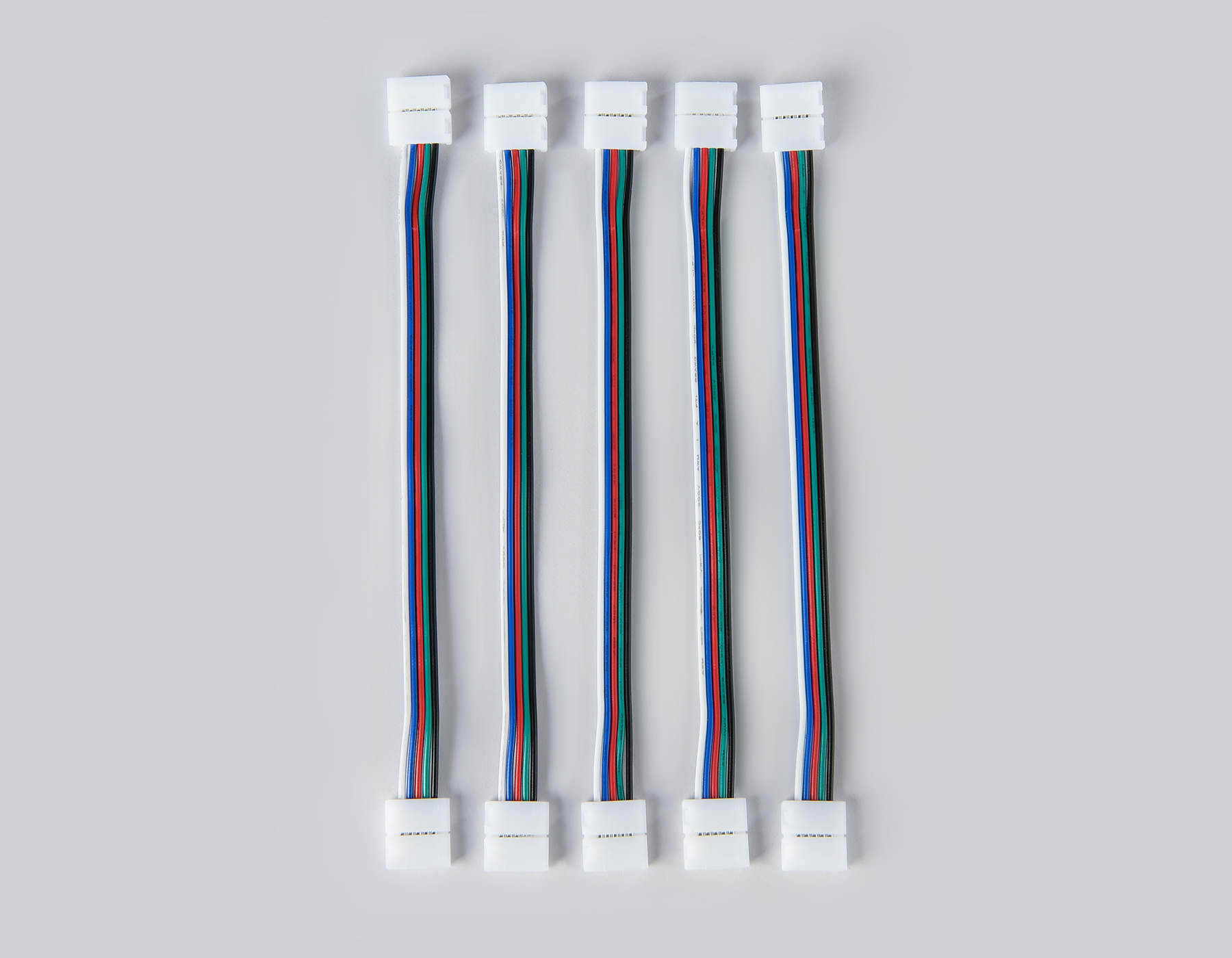 Соединитель гибкий двухсторонний для светодиодной ленты 5050 12/24V (5 конт.) 150 мм GS7801 (5шт) GS7801 Соединитель гибкий двухсторонний 5050 12/24V (5 конт.) (5шт) Ambrella Light 7
