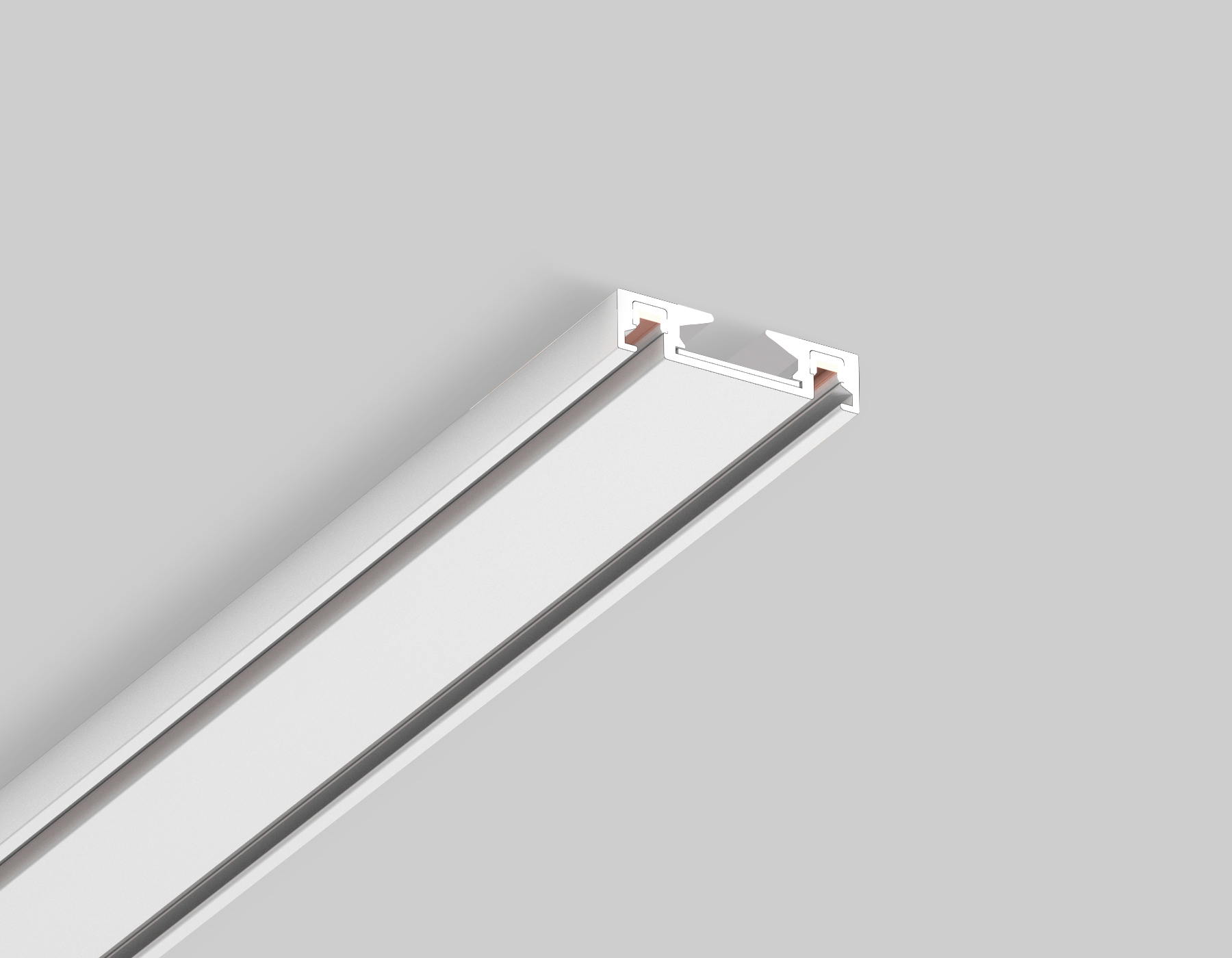 Шинопровод низковольтный накладной Magnetic Ultra Slim 48V GV1009 WH белый IP20 48V 2000*26*6 Ambrella Light 5