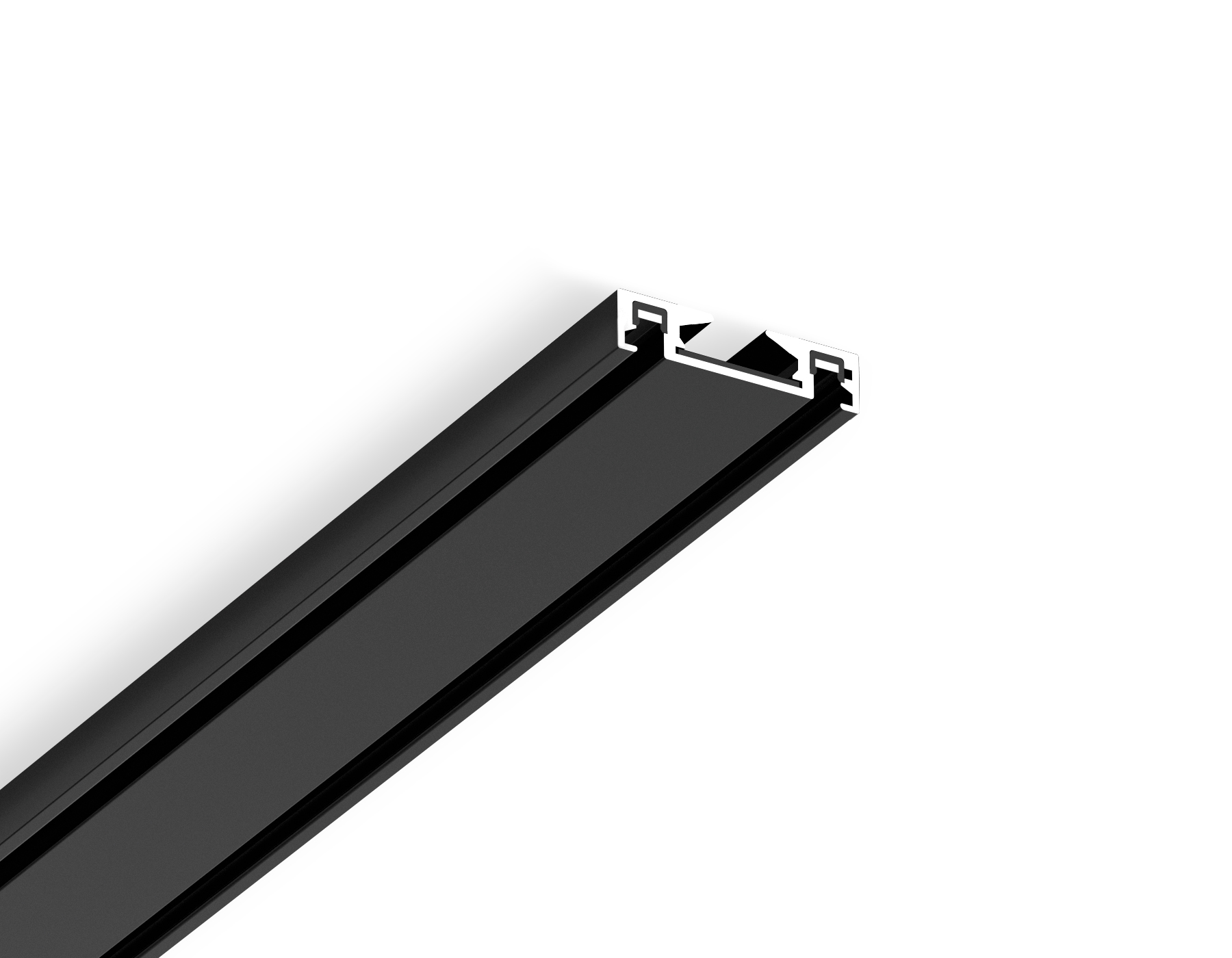 Шинопровод низковольтный накладной Magnetic Ultra Slim 48V GV1011 BK черный IP20 48V 2000*26*6 Ambrella Light 4