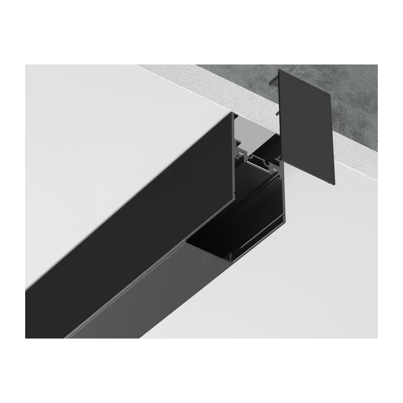 Шинопровод накладной-подвесной Magnetic Ultra slim 26 48В черный 1м GV1047 BK черный IP20 48В 1000*30*35 Ambrella Light 2
