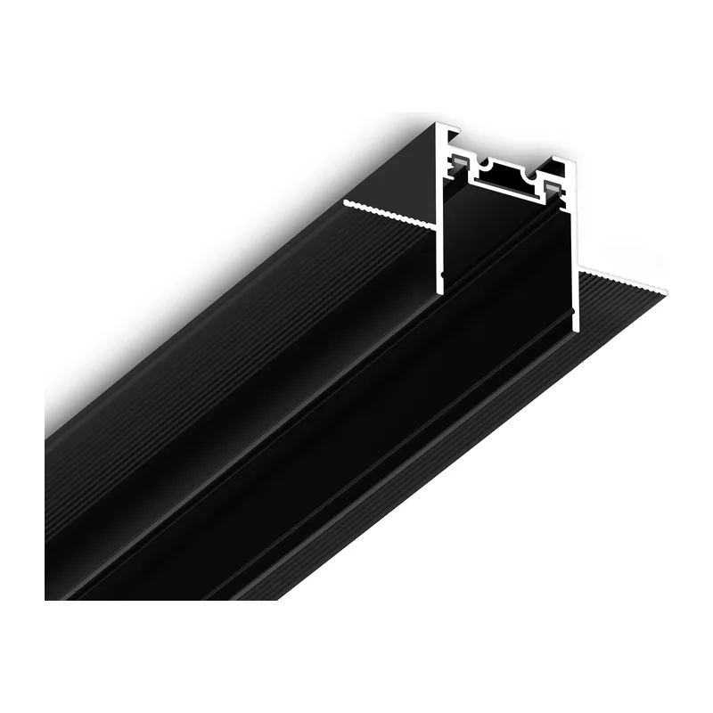 Шинопровод встраиваемый под ГКЛ 12.5мм Magnetic Ultra slim 26 48В черный 3м GV1064 BK черный IP20 48В 3000*67*35 Ambrella Light 2