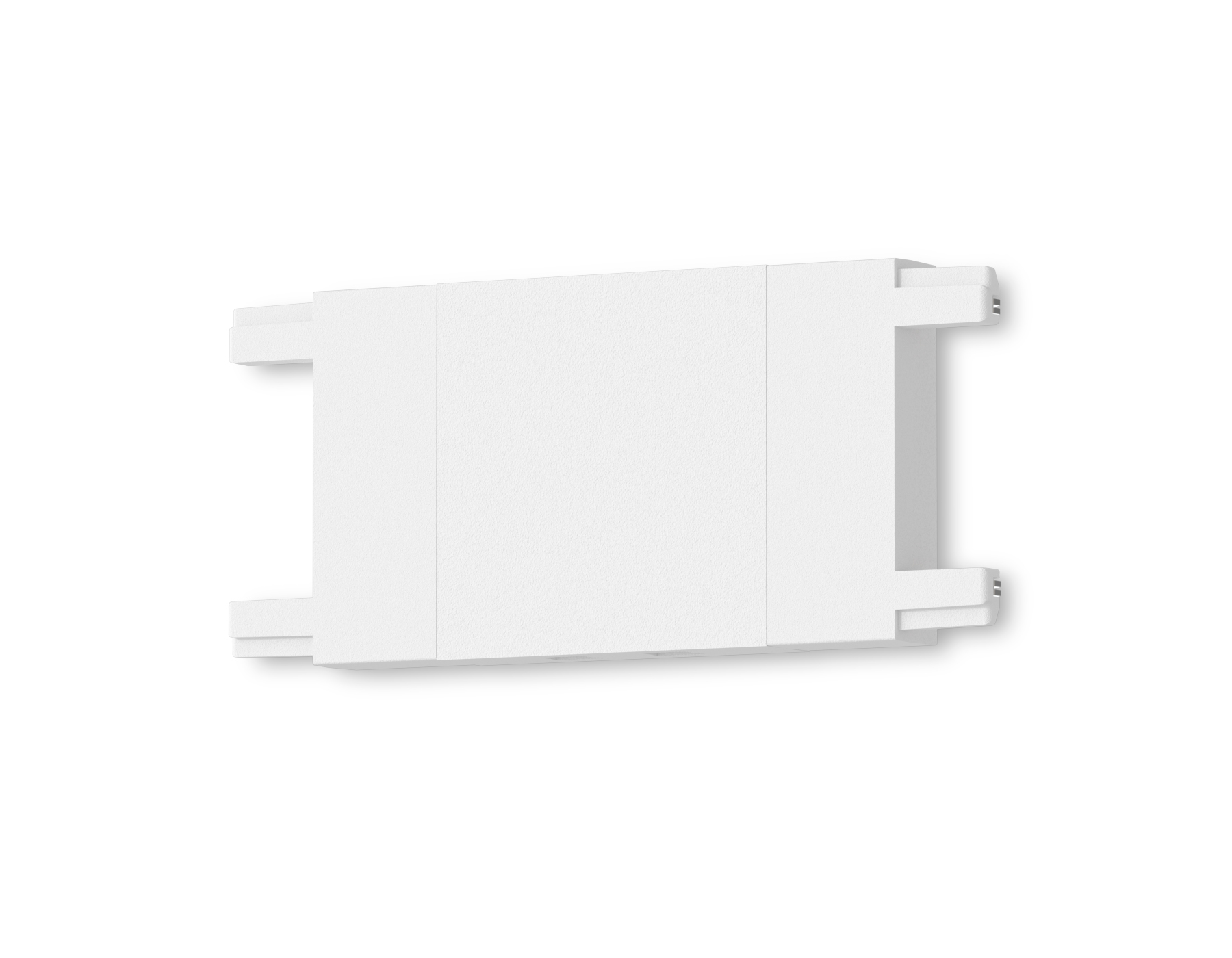 Коннектор прямой для накладного шинопровода Magnetic Ultra Slim 48V GV1107 WH белый прямой коннектор для накладного шинопровода 46*26*26 Ambrella Light 3