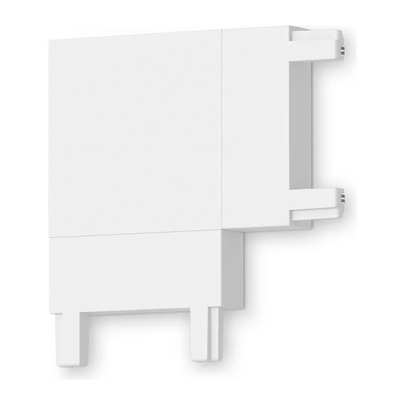 Коннектор угловой токопроводящий Magnetic Ultra slim 26 48В белый GV1113 WH белый угловой коннектор для накладного шинопровода 36*36*6 Ambrella Light 4
