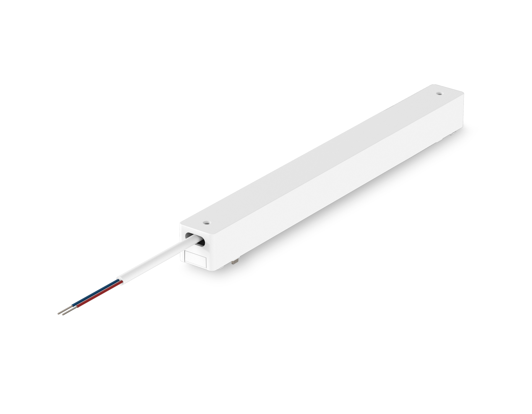 Блок питания внутренний с вводом питания для шинопровода Magnetic Ultra Slim 48V GV1238 WH белый внутренний блок питания IP20 200W 48V 410*26*24 Ambrella Light 2