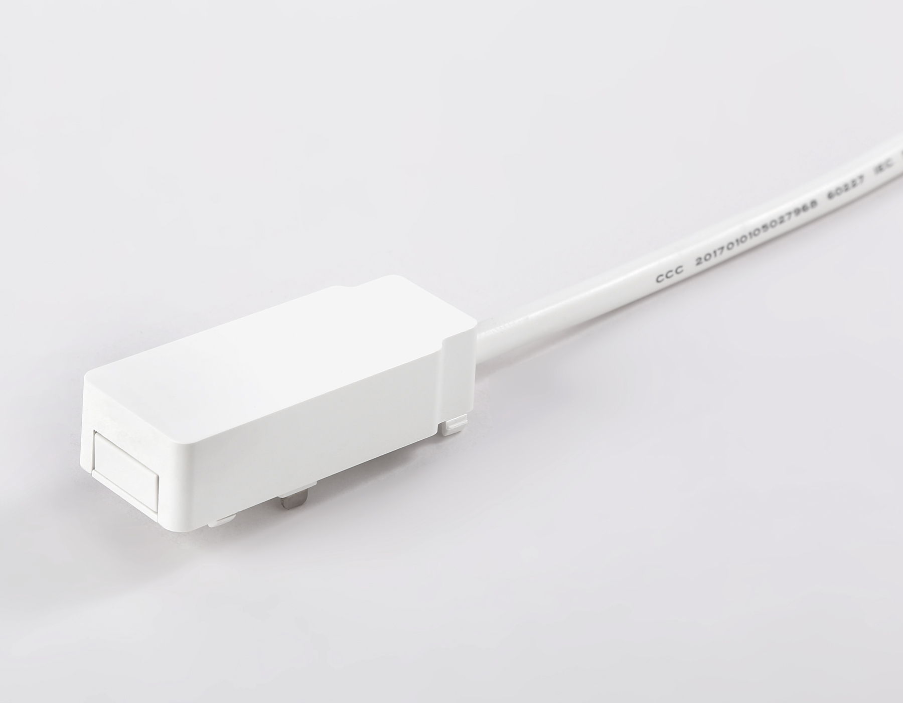 Ввод питания для шинопровода Magnetic Ultra Slim 48V GV1261 WH белый ввод питания для шинопровода IP20 48V 60*26*16 Ambrella Light 9