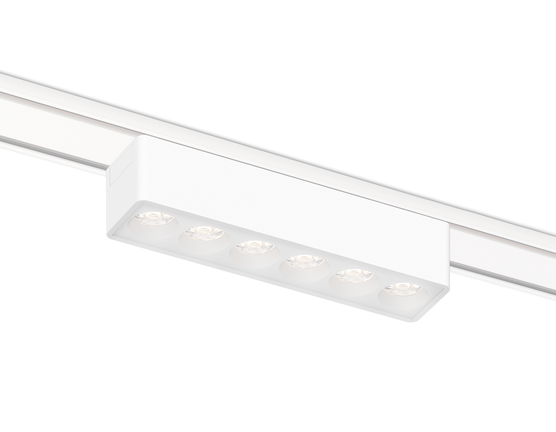 Светильник светодиодный трековый для шинопровода Magnetic Ultra Slim 48V GV1401 WH белый IP20 6W 4200K 48V 24° 122*26*24 Ambrella Light 4