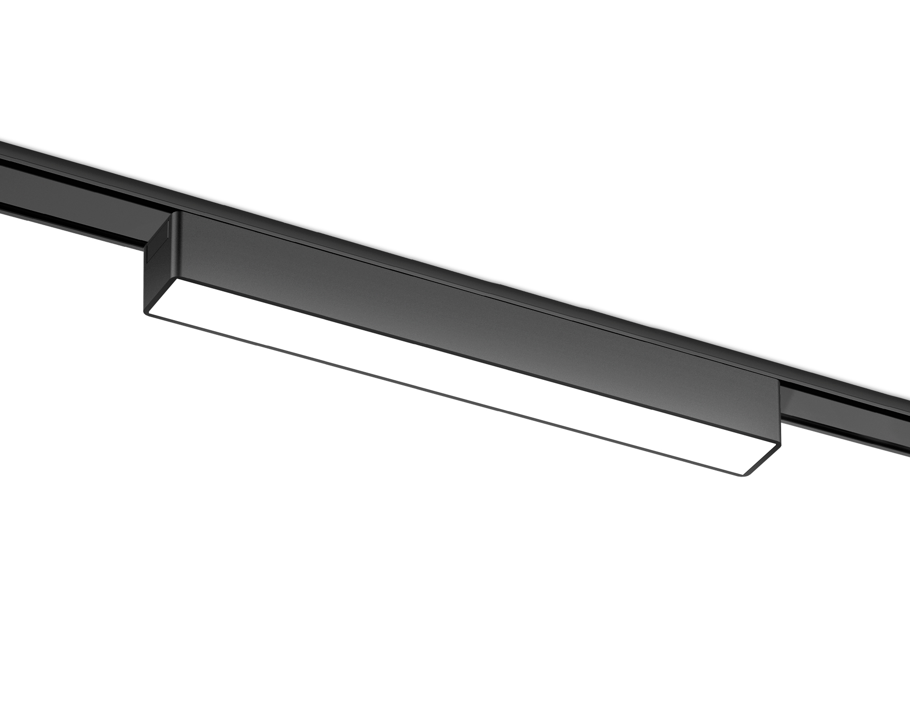 Светильник светодиодный трековый для шинопровода Magnetic Ultra Slim 48V GV1449 BK черный IP20 10W 4200K 48V 230*26*24 Ambrella Light 4