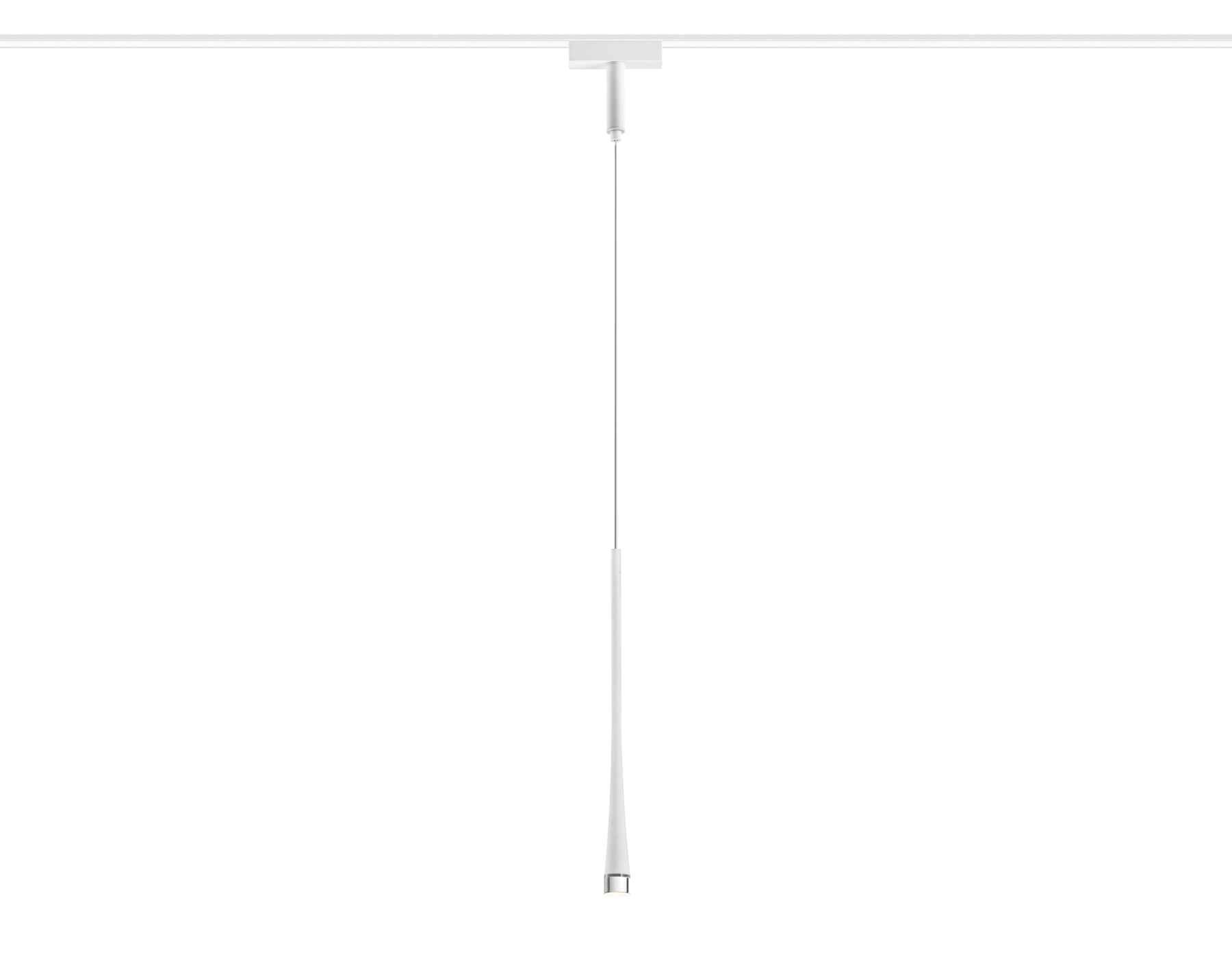 Светильник светодиодный трековый для шинопровода Magnetic Ultra Slim 48V GV1636 WH белый IP20 6W 4200K 48V 38° D36*1500 Ambrella Light 6