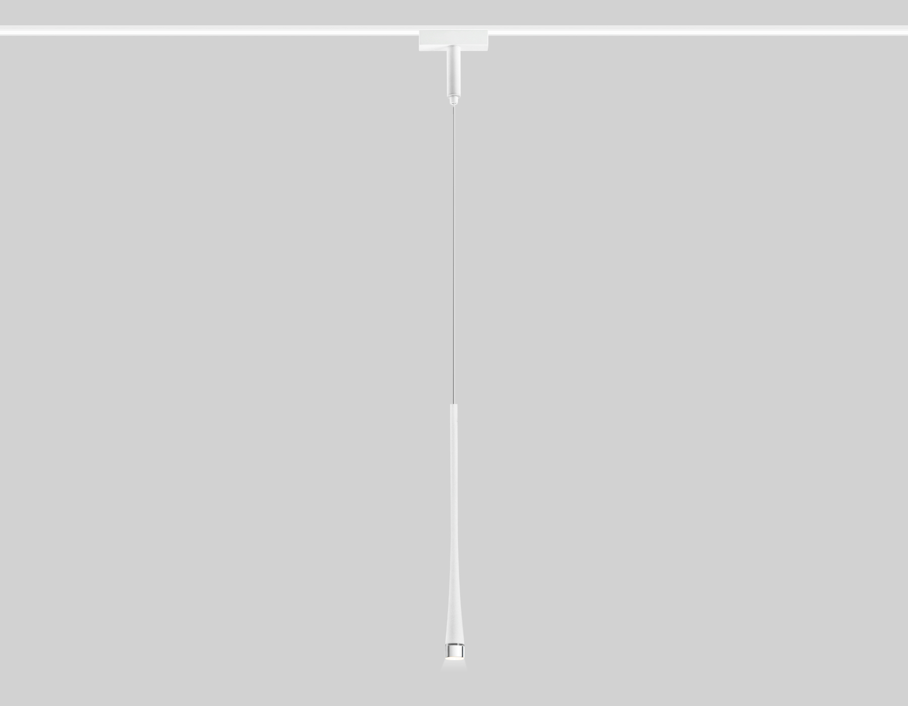 Светильник светодиодный трековый для шинопровода Magnetic Ultra Slim 48V GV1636 WH белый IP20 6W 4200K 48V 38° D36*1500 Ambrella Light 9