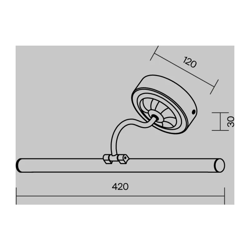 Подсветка Окулус / Oculus 3000К 9Вт Maytoni MIR014WL-L9G3K 3