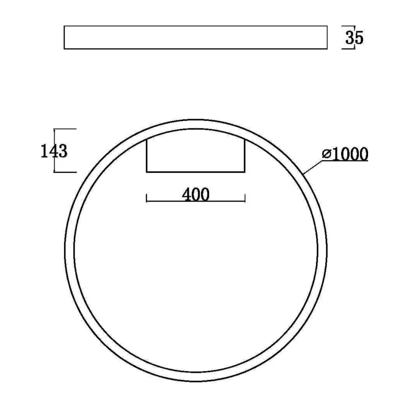 Потолочный светильник Рим / Rim 3000К 61Вт Maytoni MOD058CL-L65B3K 4