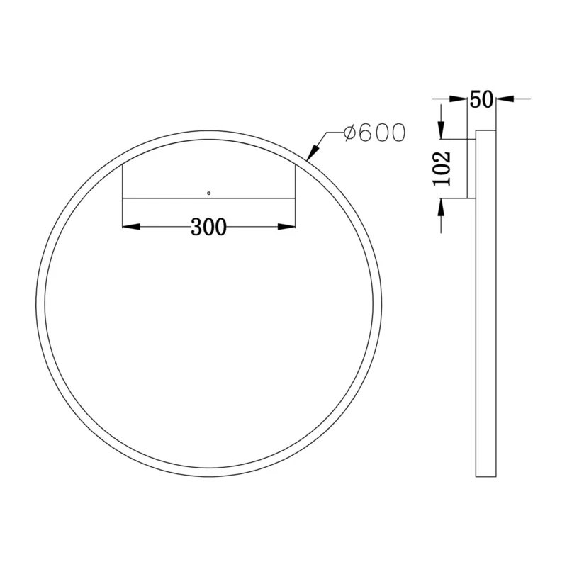 Настенный светильник (бра) Рим / Rim 4000К 37Вт Maytoni MOD058WL-L35B4K 8