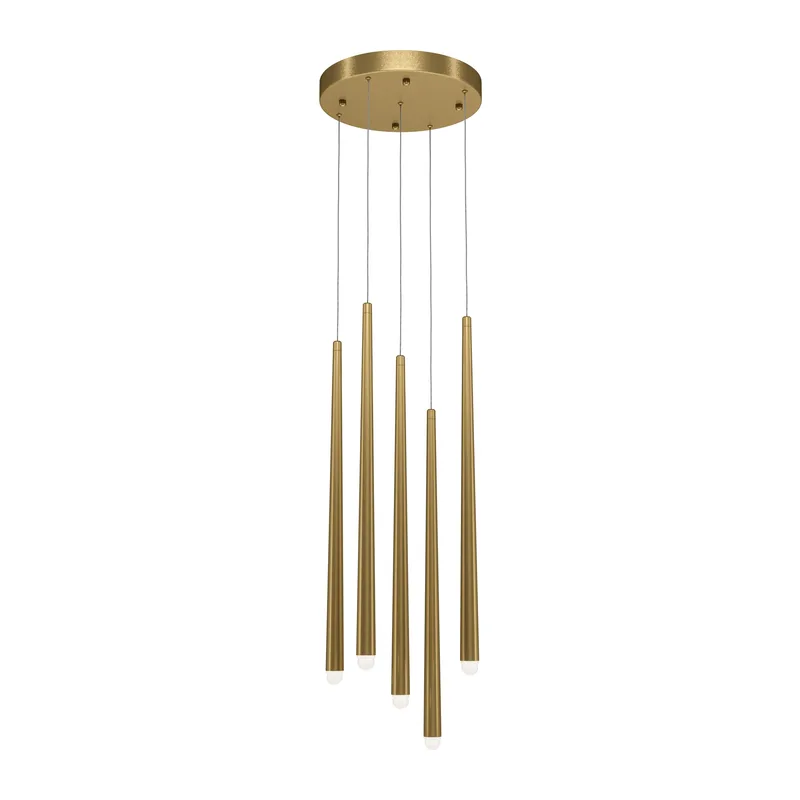 Подвесной светильник Каскад / Cascade 2600-3500К 31Вт Maytoni MOD132PL-L30BSK
