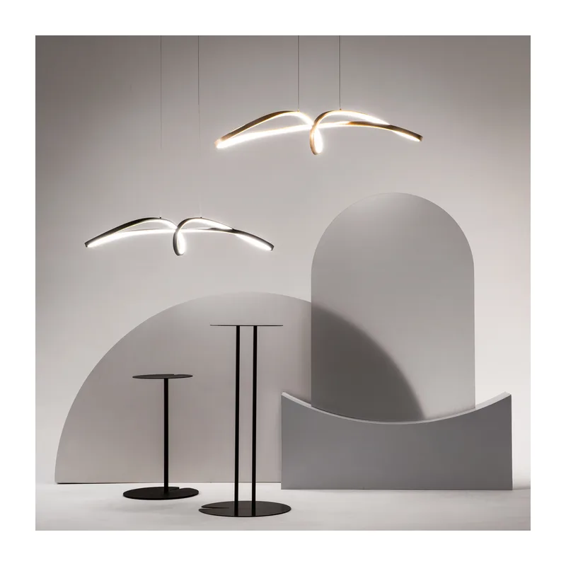 Подвесной светильник Изгиб / Curve 4000К 42Вт Maytoni MOD156PL-L52G4K 8